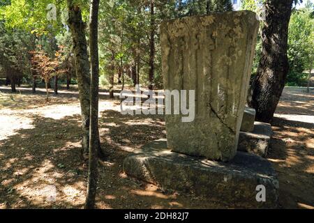 Stecak - pietra tombale medievale, Bosnia ed Erzegovina Foto Stock