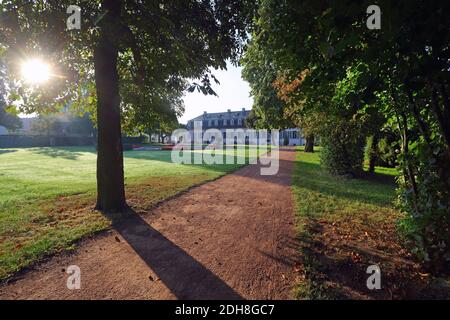 Castello Braunshardt ,Schloss Braunshardt Weiterstadt , Hessen , Germania , Europa Foto Stock
