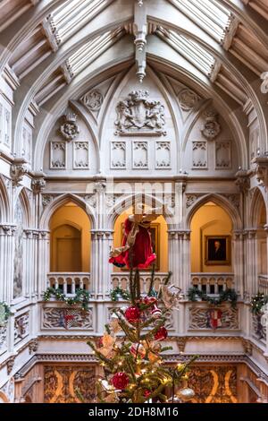 Natale a Downtow Abbey Foto Stock