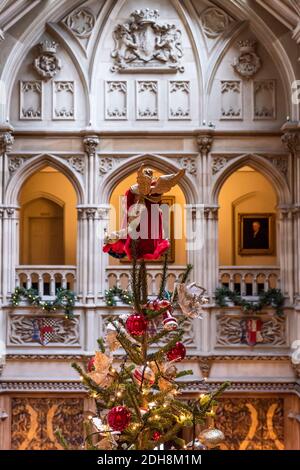 Natale a Downtow Abbey Foto Stock
