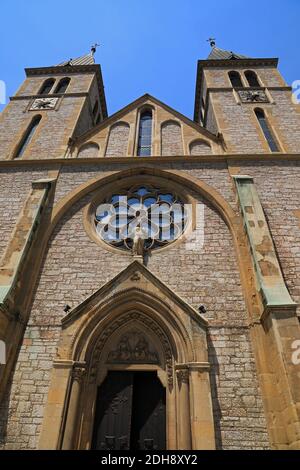 La Cattedrale del Sacro Cuore, Sarajevo, Bosnia ed Erzegovina Foto Stock