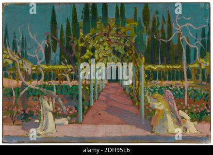 Annunciazione, pittura di Maurice Denis, 1907 Foto Stock