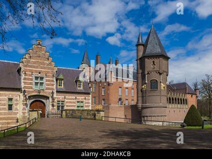 Castello Kasteel Heeswijk in Paesi Bassi Foto Stock