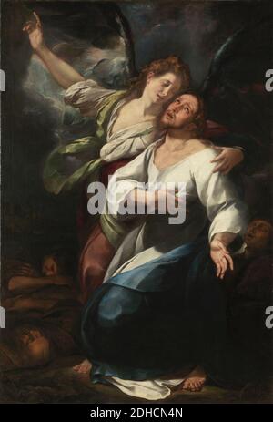 LA ORACIÓN EN EL HUERTO (GIULIO CESARE PROCACCINI) (RESTAURADA). Foto Stock