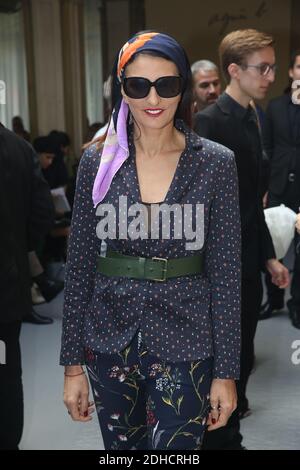 Sylvie Ortega Munos partecipa al Salone della Moda di Agnes B durante la settimana della Moda di Parigi Primavera Estate 2018 a Parigi, Francia, il 03 ottobre 2017. Foto di Jerome Domine/ABACAPRESS.COM Foto Stock