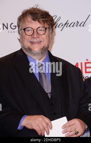 Guillermo del Toro partecipa ad una fotocellula durante la cerimonia di apertura del 9° Festival Lumiere a Lione, in Francia, il 14 ottobre 2017. Foto di Julien Reynaud/APS-Medias/ABACAPRESS.COM Foto Stock