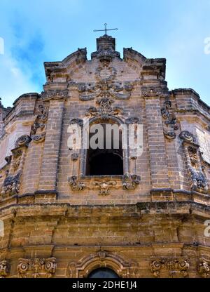 chiesa di san giuseppe nardò costruita nel 1758 in stile barocco stile salento italia Foto Stock