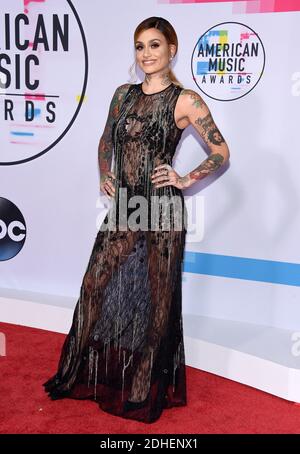 Kehlani partecipa al 2017 American Music Awards al Microsoft Theatre il 19 novembre 2017 a Los Angeles, California. Foto di Lionel Hahn/AbacaPress.com Foto Stock