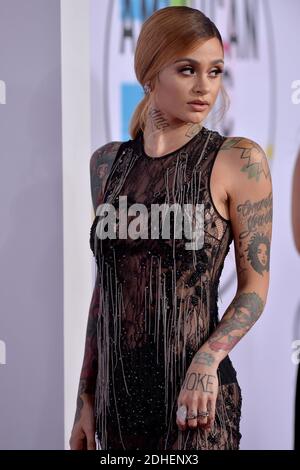 Kehlani partecipa al 2017 American Music Awards al Microsoft Theatre il 19 novembre 2017 a Los Angeles, California. Foto di Lionel Hahn/AbacaPress.com Foto Stock