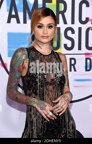 Kehlani partecipa al 2017 American Music Awards al Microsoft Theatre il 19 novembre 2017 a Los Angeles, California. Foto di Lionel Hahn/AbacaPress.com Foto Stock