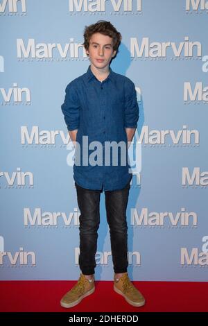 Jules Porier arriva al 'marvin' Paris film Premiere al LOUXOR Cinema il 20 novembre 2017 a Parigi, Francia. Foto di Nasser Berzane/ABACAPRESS.COM Foto Stock