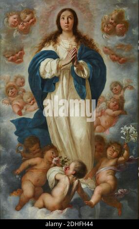 La Inmaculada Concepción, de Francisco de Herrera el Mozo Foto Stock