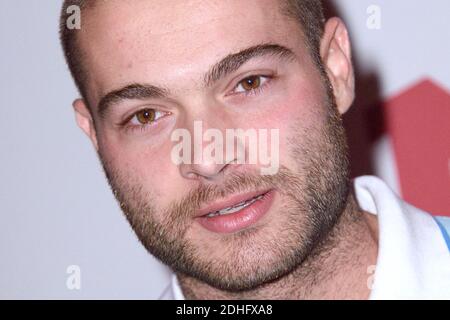 Quentin (Les 10 Coppie parfaits) assiste a la conference de presse de Friends Trip 4, emission de tele-realite diffusee sur la chine NRJ12 au Buddha Bar a Paris, France le 14 Dicembre 2017. Foto di Aurore Marechal/ABACAPRESS.COM Foto Stock