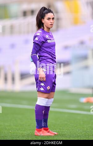 Martina Piemonte (Fiorentina Femminile) durante Fiorentina Femminile vs Slavia Praga, UEFA Champions League Football femminile - Photo .LM/Lisa Guglielmi Foto Stock