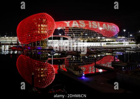 Abu Dhabi, Emirati Arabi Uniti. 11 Dicembre 2020. Illustrazione della pista durante il Gran Premio 2020 di Formula 1 Etihad Airways Abu Dhabi, dal 11 al 13 dicembre 2020 sul circuito di Yas Marina, ad Abu Dhabi - Foto Florent Gooden / DPPI / LM Foto Stock