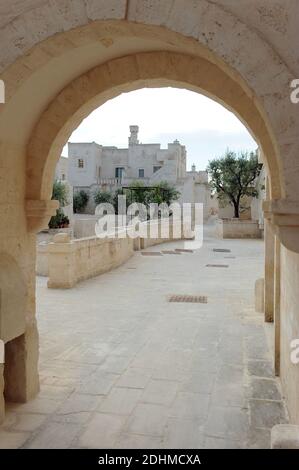 Il villaggio di Egnazia a Savelletri di Fasano in Puglia Foto Stock