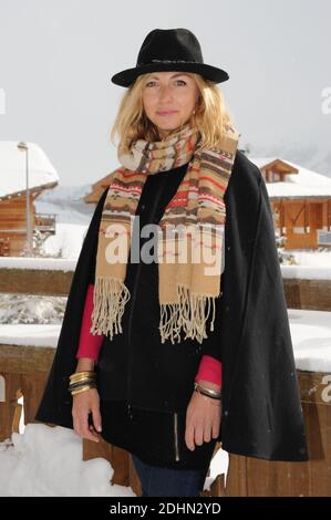 Amelie Etasse durante il 19° Festival della Commedia di Alpe d'Huez, a l'Alpe d'Huez, Francia, il 16 gennaio 2016. Foto di Mireille Ampilhac/ABACAPRESS.COM Foto Stock