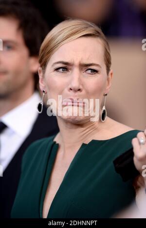 Kate Winslet partecipa al 22° Annual Screen Actors Guild Awards al Shrine Auditorium il 30 gennaio 2016 a Los Angeles, California, USA. Foto di Lionel Hahn/ABACAPRESS.COM Foto Stock