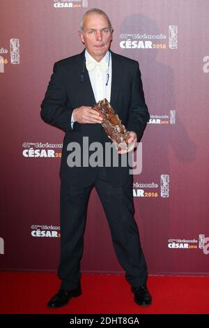 FRANCOIS MUSY MEILLEUR SON POUR 'MARGUERITE' - 41EME CEREMONIE DES CESAR 2016 AU THEATRE DU CHATELET Foto di Nasser Berzane/ABACAPRESS.COM Foto Stock