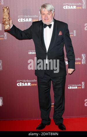 MARTIN KUREL MEILLEURS DECORS POUR 'MARGUERITE' - 41EME CEREMONIE DES CESAR 2016 AU THEATRE DU CHATELET Foto di Nasser Berzane/ABACAPRESS.COM Foto Stock