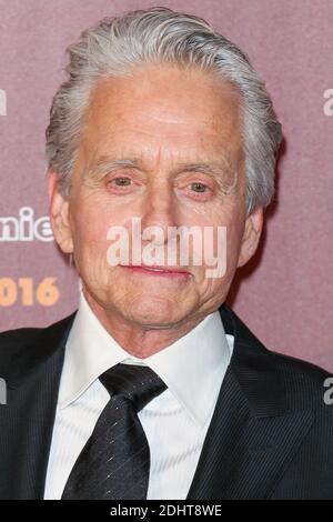 MICHAEL DOUGLAS CESAR D'HONNEUR - 41EME CEREMONIE DES CESAR 2016 Au THEATRE DU CHATELET Foto di Nasser Berzane/ABACAPRESS.COM Foto Stock