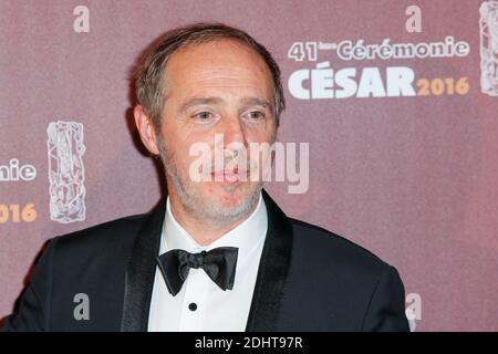 ARNAUD DESPLECHIN MEILLEUR REALIZATEUR POUR 'TROIS SOUVENIRS DE MA JEUNESSE' - 41EME CEREMONIE DES CESAR 2016 AU THEATRE DU CHATELET Foto di Nasser Berzane/ABACAPRESS.COM Foto Stock