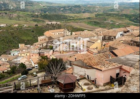 Italia Calabria - Squillace - il villaggio Foto Stock