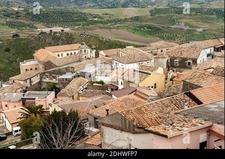 Italia Calabria - Squillace - il villaggio Foto Stock