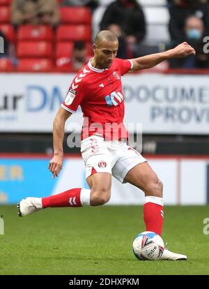 Darren Pratley di Charlton Athletic in azione durante la partita Sky Bet League One alla Valley, Londra. Foto Stock