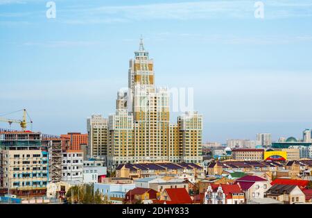 Il Triumph di Astana appartamento immobiliare in Nur-Sultan (Astana), capitale del Kazakhstan Foto Stock