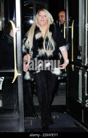 Loana assiste a la 'Soiree Guitar Tribute de Jean-Pierre Danel' a l'hotel le Burgundy a Paris, France le 07 Avril 2016. Foto di Aurore Marechal/ABACAPRESS.COM Foto Stock