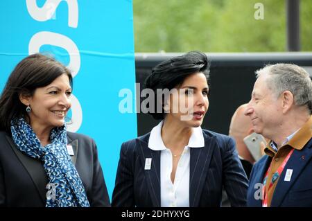 Formule e a Parigi, Francia il 23 aprile 2016. Foto di Alain Apaydin/ABACAPRESS.COM Foto Stock