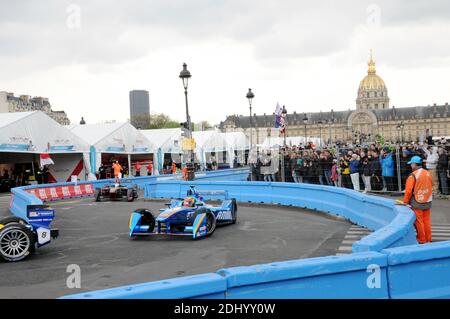 Formule e a Parigi, Francia il 23 aprile 2016. Foto di Alain Apaydin/ABACAPRESS.COM Foto Stock