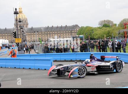 Formule e a Parigi, Francia il 23 aprile 2016. Foto di Alain Apaydin/ABACAPRESS.COM Foto Stock