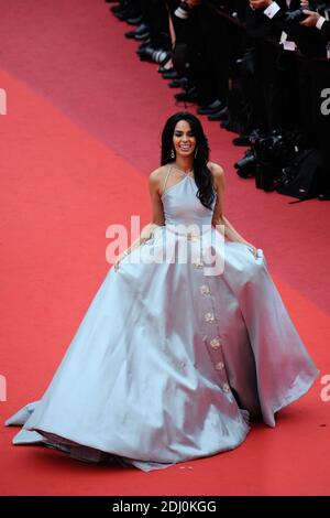 Mallika Sherawat partecipa alla proiezione BFG al Palais des Festivals di Cannes, in Francia, il 14 maggio 2016, come parte del 69° Festival del Cinema di Cannes. Foto di Aurore Marechal/ABACAPRESS.COM Foto Stock