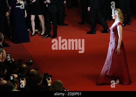 Geena Davis partecipa alla proiezione dei Nice Guys al Palais Des Festivals di Cannes, in Francia, il 15 maggio 2016, nell'ambito del 69° Festival del Cinema di Cannes. Foto di Aurore Marechal/ABACAPRESS.COM Foto Stock