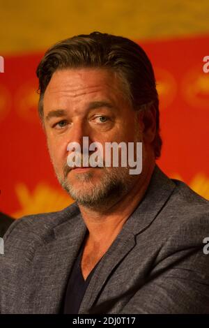 Russell Crowe partecipa alla conferenza stampa "The Nice Guys" durante il 69° Festival annuale del cinema di Cannes al Palais des Festivals il 15 maggio 2016 a Cannes, Francia. Foto di ABACAPRESS.COM Foto Stock