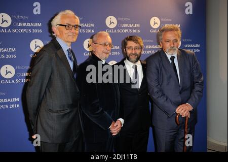 Haim Korsia partecipa alla fotocellula di gala Scopus al Pavillon Vendome di Parigi, in Francia, il 18 maggio 2016. Foto di Alban Wyters/ABACAPRESS.COM Foto Stock