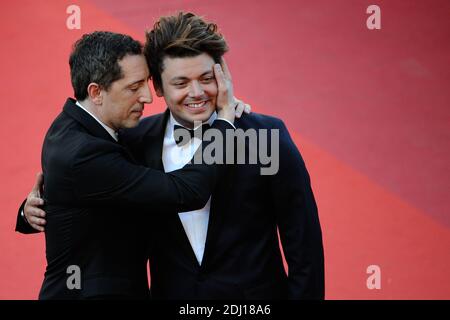 KeV Adams e Gad Elmaleh partecipano alla proiezione 'Elle' al Palais Des Festivals di Cannes, in Francia, il 21 maggio 2016, come parte del 69° Festival del Cinema di Cannes. Foto di Aurore Marechal/ABACAPRESS.COM Foto Stock