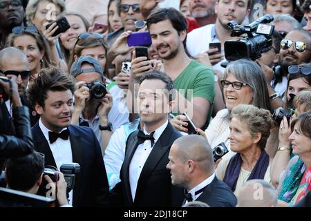 KeV Adams e Gad Elmaleh partecipano alla proiezione 'Elle' al Palais Des Festivals di Cannes, in Francia, il 21 maggio 2016, come parte del 69° Festival del Cinema di Cannes. Foto di Aurore Marechal/ABACAPRESS.COM Foto Stock