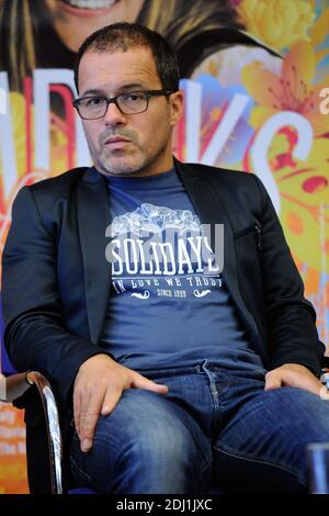 Luc Barruet assiste a la Conference de Presse de Solidays 2016 a Parigi, Francia le 02 Juin 2016. Foto di Aurore Marechal/ABACAPRESS.COM Foto Stock