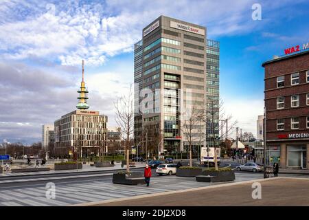 Targobank nel centro di Duisburg Foto Stock