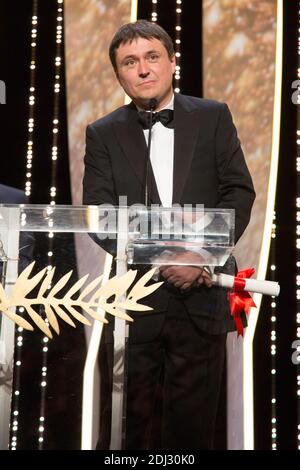 CRISTIAN MUNGIU - PRIX DE LA MISE EN SCENA EX-AEQUO - CANNES 2016 - CEREMONIE DE CLOTURE - PALMARES FOTO Di Nasser Berzane/ABACAPRESS.COM Foto Stock