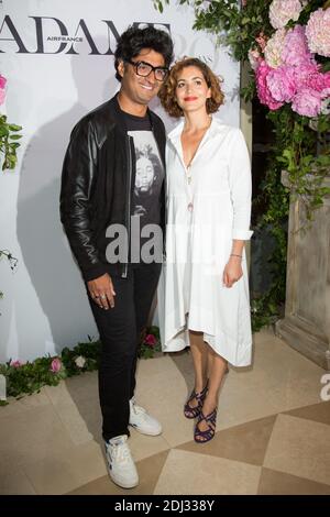 SEBASTIEN FOLIN ET SA FEMME KETTY PAUSA - SOIREE 30 ANS D'AIR FRANCE MADAME A L'HOTEL RITZ FOTO DI NASSER Berzane/ABACAPRESS.COM Foto Stock