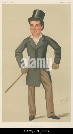 Politici - Vanity Fair - 'il Rascal piccolo'. Lord Charles William de la poer Beresford. 12 agosto 1876, Leslie Matthew 'Sty' Ward, 1851–1922, British, 1876, Chromolithograph Foto Stock