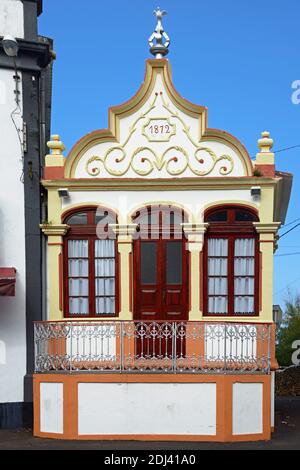 Tempio dello Spirito Santo, Biscoitos, Terceira, Azzorre, Portogallo / Imperio do Espirito Santo dos Biscoitos |Heiliggeisttempel, Biscoitos, Terceira, Az Foto Stock