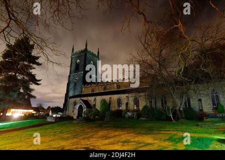 Chiesa di St Mary a Swillington, Leeds, West Yorkshire, Regno Unito Foto Stock