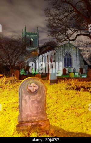 Chiesa di St Mary a Swillington, Leeds, West Yorkshire, Regno Unito Foto Stock