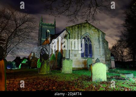 Chiesa di St Mary a Swillington, Leeds, West Yorkshire, Regno Unito Foto Stock