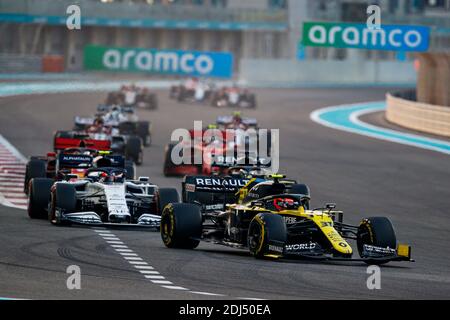 Abu Dhabi, Emirati Arabi Uniti. 12 dicembre 2020. 31 OCON Esteban (fra), Renault F1 Team RS20, azione durante la Formula 1 Etihad Airways Abu Dhabi Grand Prix 2020, dal 11 al 13 dicembre 2020 sul circuito di Yas Marina, ad Abu Dhabi - Photo Florent Gooden / DPPI / LM Credit: Gruppo editoriale LiveMedia/Alamy Live News Foto Stock